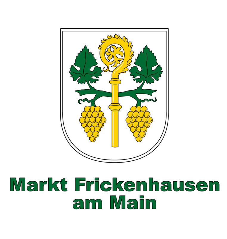 Wappen Frickenhausen mit Schriftzug